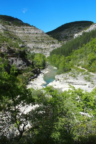 Randonnée aquatique dans les alpes du sud